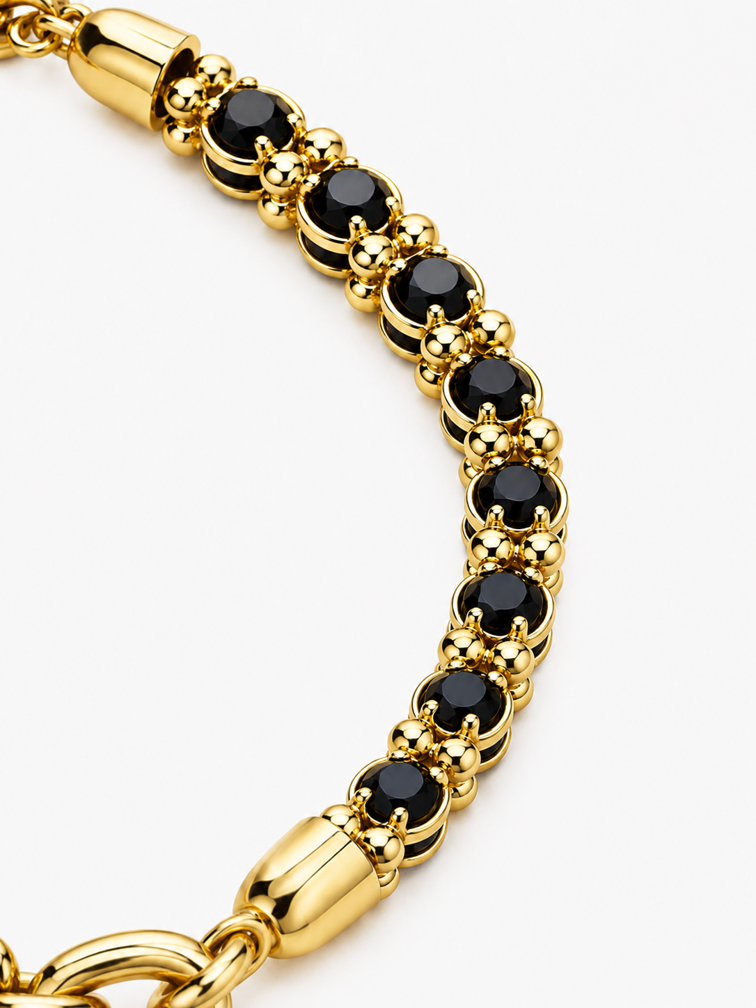 CHÉLIA MILANO Nero Intreccio Bracelet