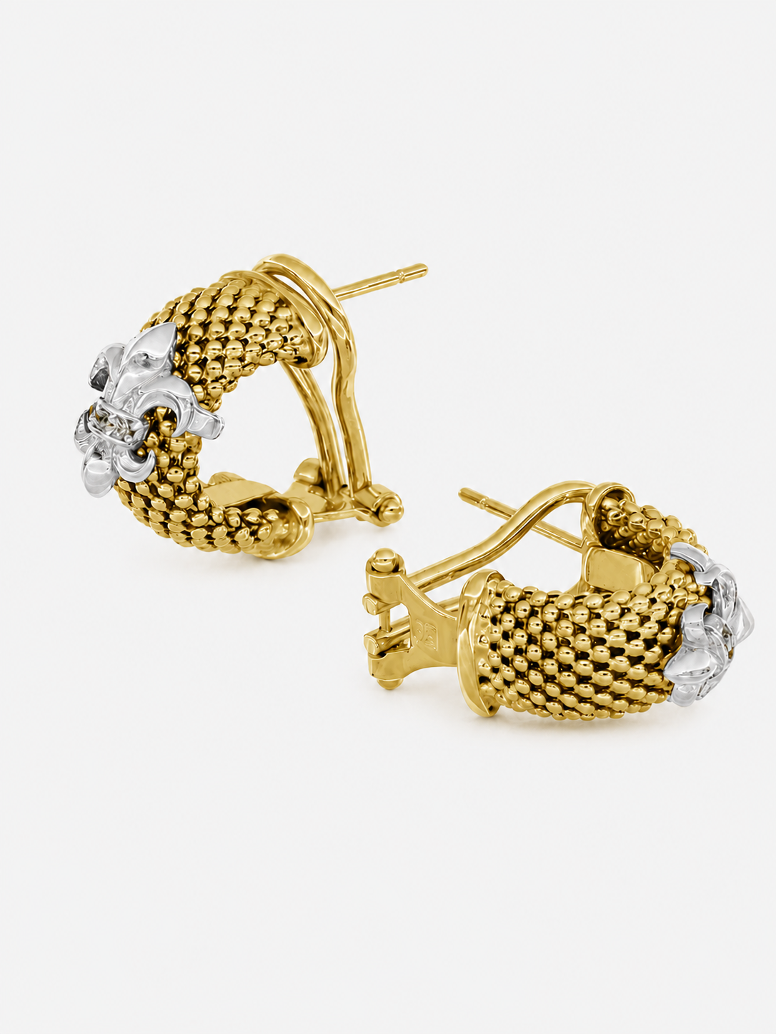 CHÉLIA MILANO Fiora Intreccio Hoop Earrings