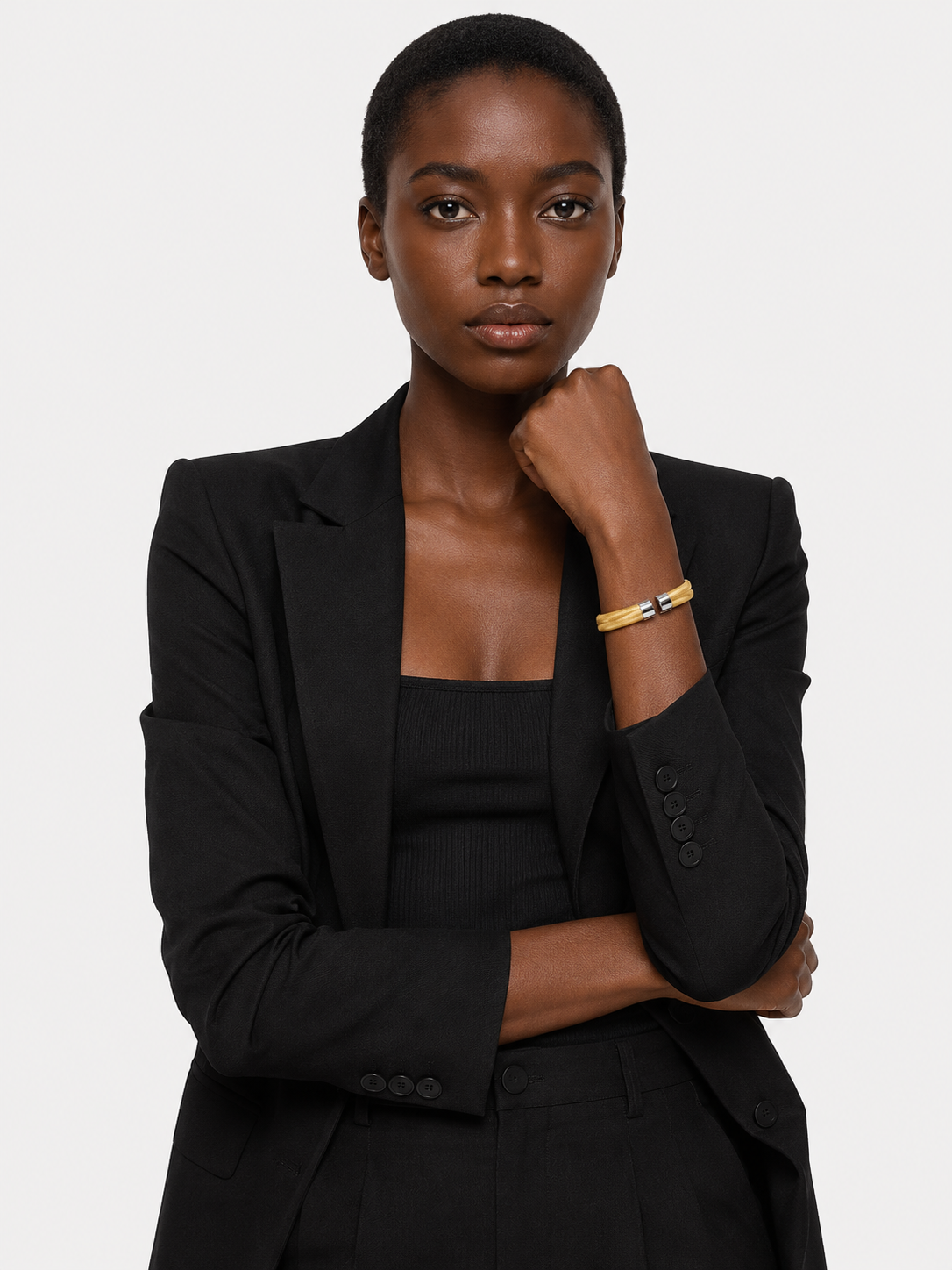 CHÉLIA MILANO Seta Argento Bangle