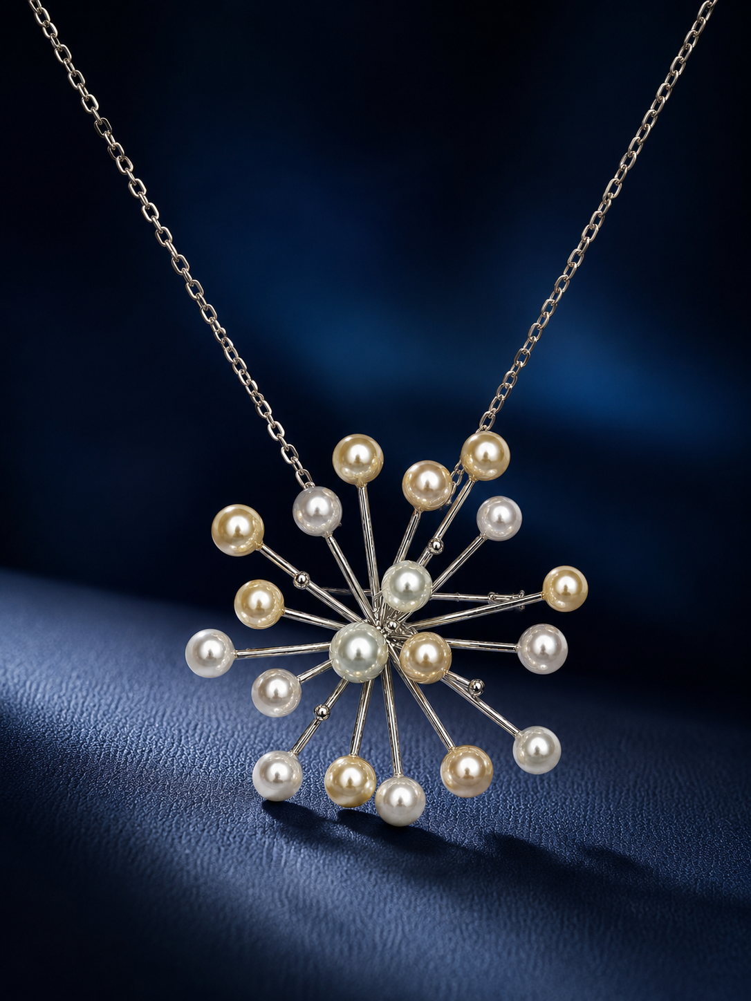 ISHIHARA Yozora Nebula Pearl Brooch