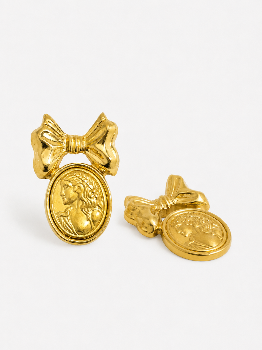 CHÉLIA LUX Héritage Bow Earrings