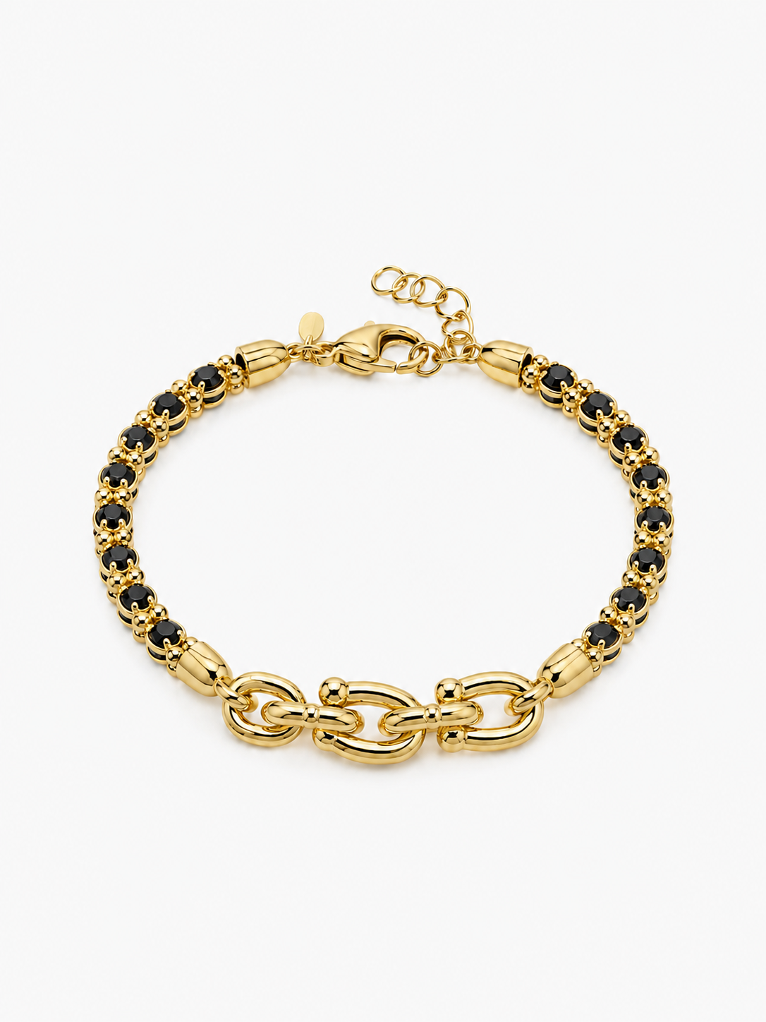 CHÉLIA MILANO Nero Intreccio Bracelet