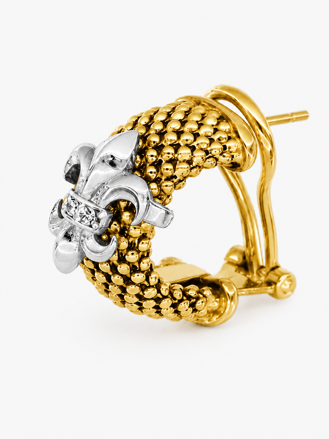 CHÉLIA MILANO Fiora Intreccio Hoop Earrings