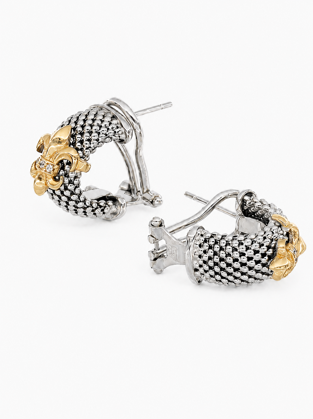 CHÉLIA MILANO Fiora Intreccio Hoop Earrings