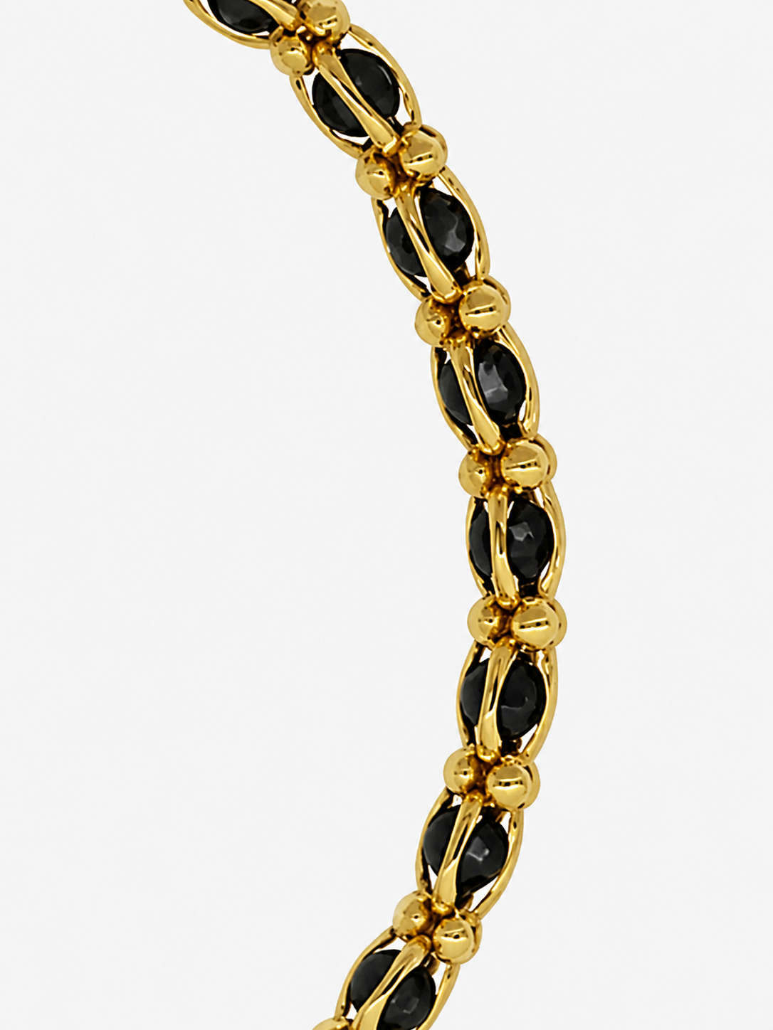 CHÉLIA MILANO Nero Intreccio Bracelet