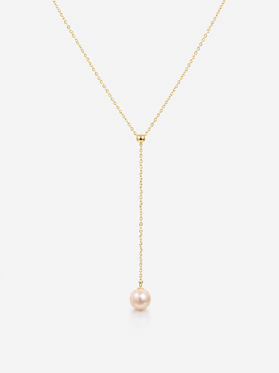 CHÉLIA Perle Lariat Necklace